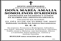 María Amalia Somolinos